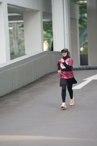 Race photo from Assurance Fun Run 2024