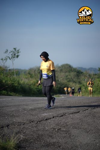 Race photo from Kelud Vertical Challenge 2024