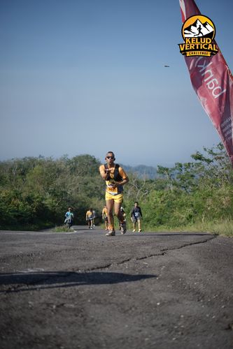 Race photo from Kelud Vertical Challenge 2024