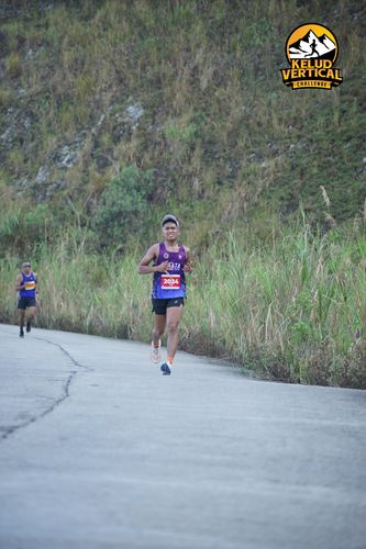 Race photo from Kelud Vertical Challenge 2024