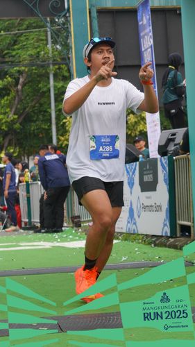 Race photo from Mangkunegaran Run 2025
