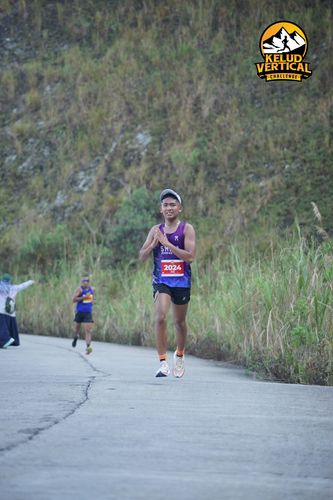 Race photo from Kelud Vertical Challenge 2024