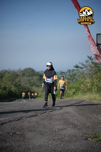 Race photo from Kelud Vertical Challenge 2024
