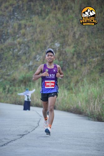 Race photo from Kelud Vertical Challenge 2024