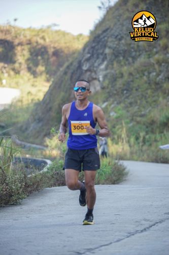 Race photo from Kelud Vertical Challenge 2024