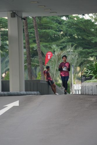 Race photo from Assurance Fun Run 2024