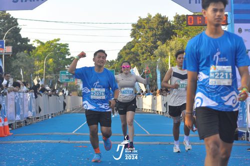 Race photo from Jabar Run 10K 2024