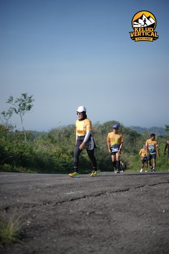 Race photo from Kelud Vertical Challenge 2024