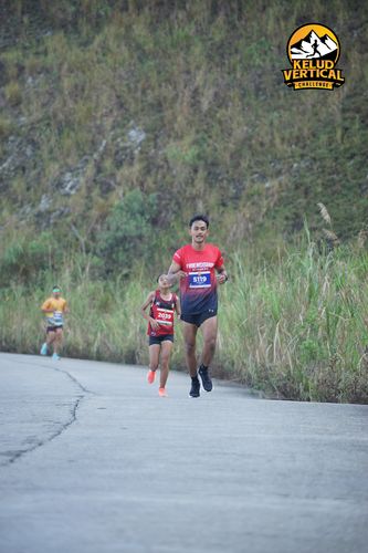 Race photo from Kelud Vertical Challenge 2024