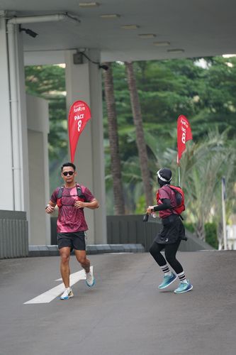 Race photo from Assurance Fun Run 2024