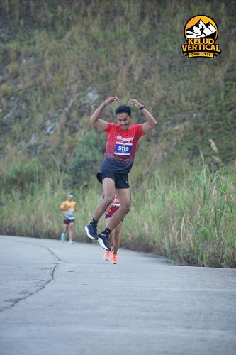 Race photo from Kelud Vertical Challenge 2024