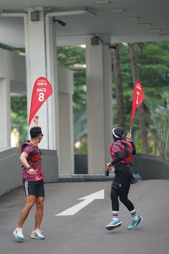 Race photo from Assurance Fun Run 2024
