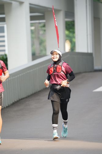 Race photo from Assurance Fun Run 2024