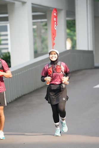 Race photo from Assurance Fun Run 2024