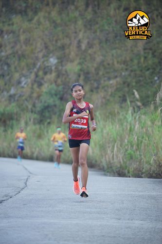 Race photo from Kelud Vertical Challenge 2024