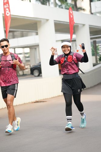 Race photo from Assurance Fun Run 2024
