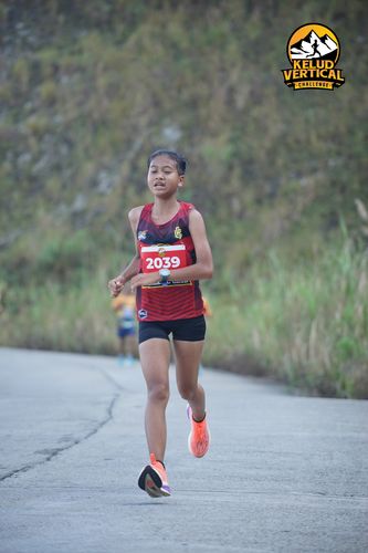 Race photo from Kelud Vertical Challenge 2024