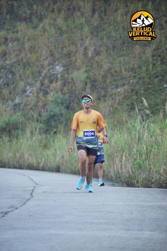 Race photo from Kelud Vertical Challenge 2024