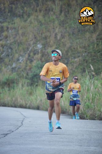 Race photo from Kelud Vertical Challenge 2024