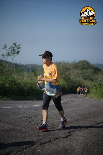 Race photo from Kelud Vertical Challenge 2024