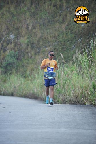 Race photo from Kelud Vertical Challenge 2024