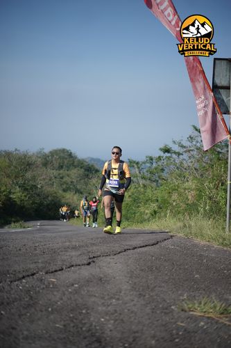 Race photo from Kelud Vertical Challenge 2024