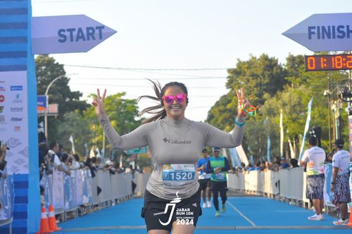 Race photo from Jabar Run 10K 2024