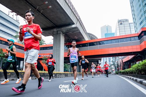 Race photo from ONE RUN 10K 2025