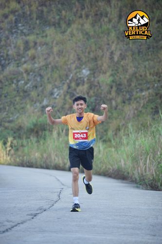 Race photo from Kelud Vertical Challenge 2024