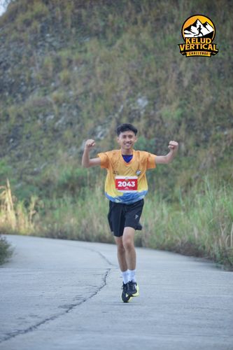 Race photo from Kelud Vertical Challenge 2024