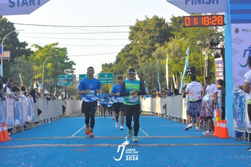 Race photo from Jabar Run 10K 2024