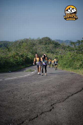 Race photo from Kelud Vertical Challenge 2024