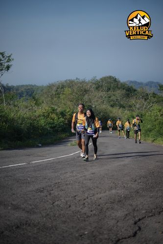 Race photo from Kelud Vertical Challenge 2024