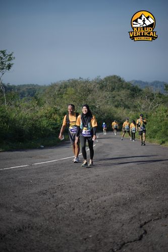 Race photo from Kelud Vertical Challenge 2024