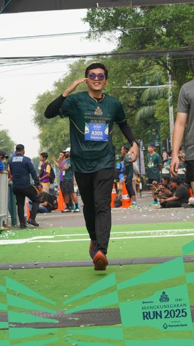 Race photo from Mangkunegaran Run 2025
