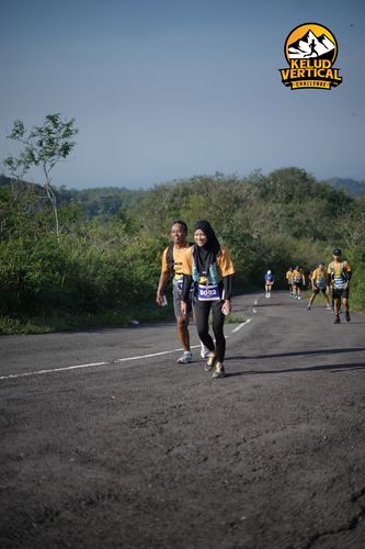 Race photo from Kelud Vertical Challenge 2024