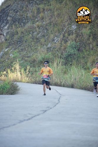 Race photo from Kelud Vertical Challenge 2024