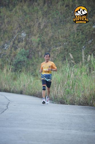 Race photo from Kelud Vertical Challenge 2024