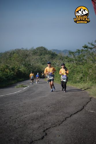 Race photo from Kelud Vertical Challenge 2024