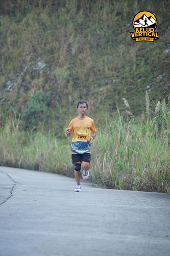 Race photo from Kelud Vertical Challenge 2024