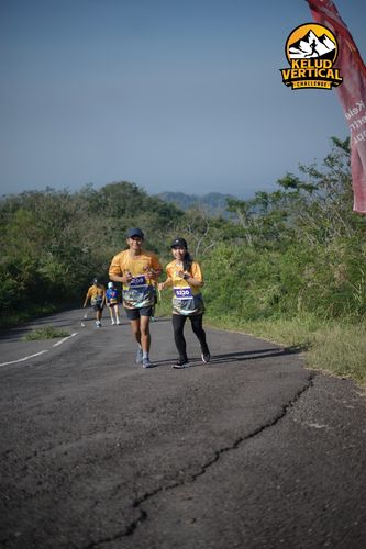 Race photo from Kelud Vertical Challenge 2024