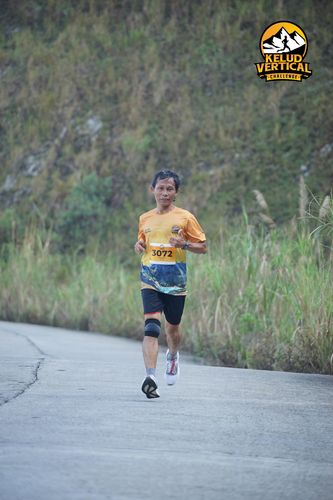 Race photo from Kelud Vertical Challenge 2024