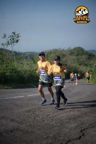 Race photo from Kelud Vertical Challenge 2024