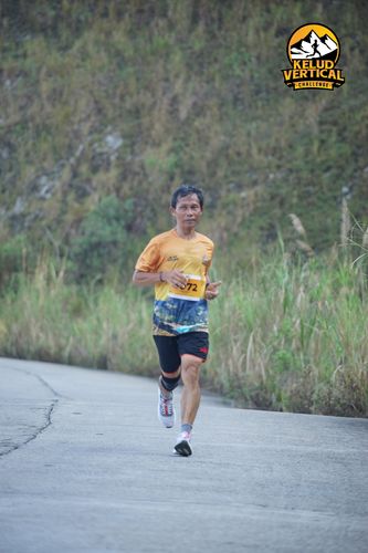 Race photo from Kelud Vertical Challenge 2024