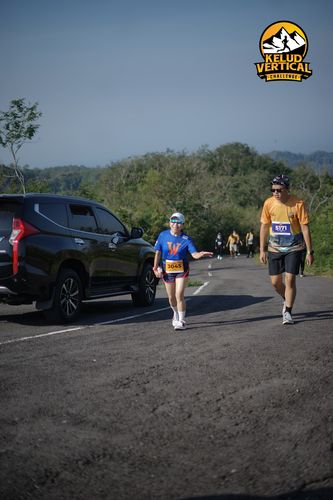 Race photo from Kelud Vertical Challenge 2024