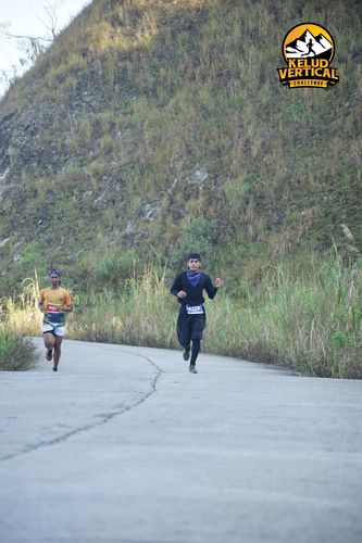 Race photo from Kelud Vertical Challenge 2024