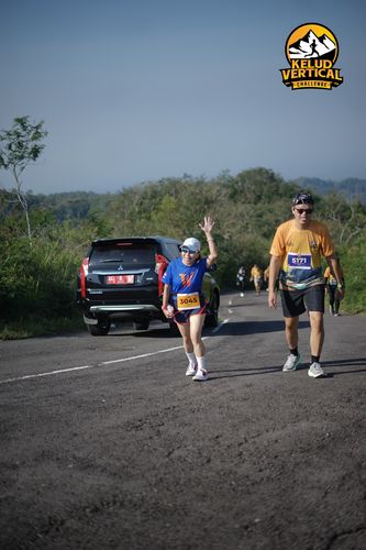 Race photo from Kelud Vertical Challenge 2024