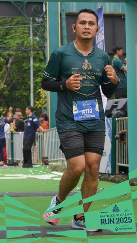 Race photo from Mangkunegaran Run 2025