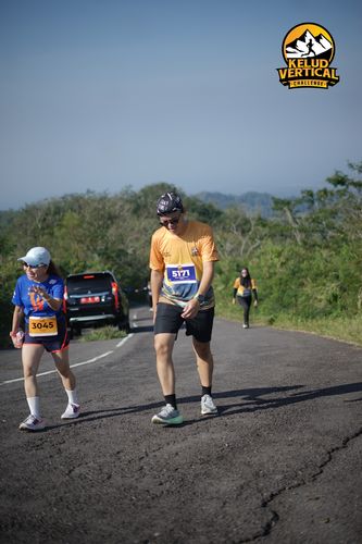Race photo from Kelud Vertical Challenge 2024