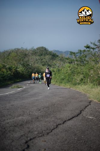 Race photo from Kelud Vertical Challenge 2024